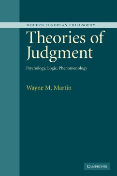 Theories of Judgment - Martin, Wayne M.; Wayne, Martin