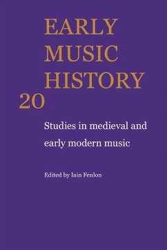 Cover Early Music History