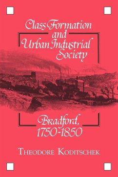 Class Formation and Urban Industrial Society - Koditschek, Theodore