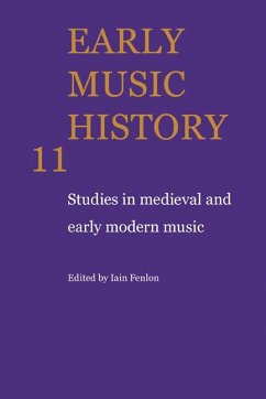 Cover Early Music History