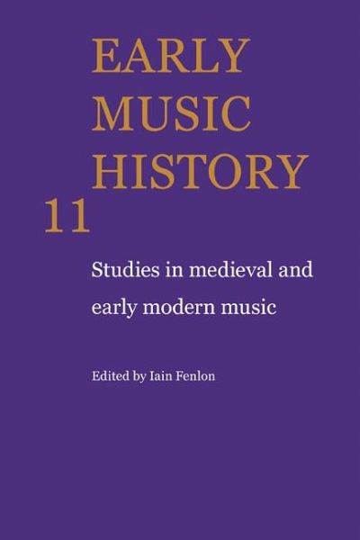 Early Music History Early Music History