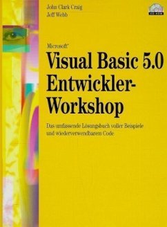 Microsoft Visual Basic 5.0 Entwickler-Workshop, m. CD-ROM
