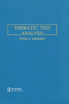 Thematic Test Analysis - Shneidman, E S