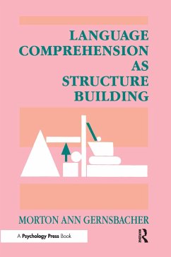 Language Comprehension As Structure Building - Gernsbacher, Morton Ann