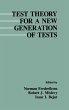 Test Theory for A New Generation of... - Bild 1