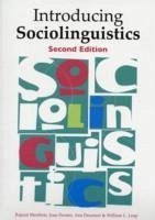 Introducing Sociolinguistics - Mesthrie, Rajend; Swann, Joan; Deumert, Ana