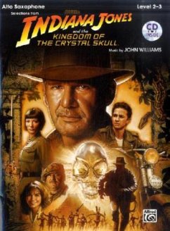 Indiana Jones and the Kingdom of the Crystal Skull, w. Audio-CD, for Alto Saxophone - Williams, John