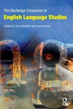 The Routledge Companion to English Language Studies - Maybin, Janet; Swann, Joan