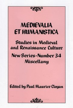 Cover Medievalia et Humanistica, No. 34