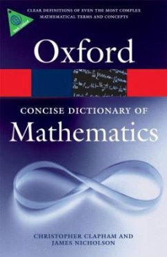 Concise Oxford Dictionary of Mathematics - Clapham, Christopher; Nicholson, James