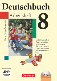 Deutschbuch 8. Schuljahr. Arbeitsheft mit Lösungen - Dick, Friedrich;Fenske, Ute;Ferrante-Heidl, Josi