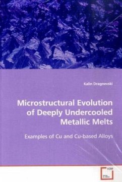 Microstructural Evolution of deeply undercooled metallic melts - Dragnevski, Kalin