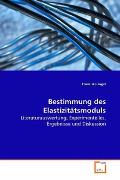 Bestimmung des Elastizitätsmoduls - Jugel, Franziska