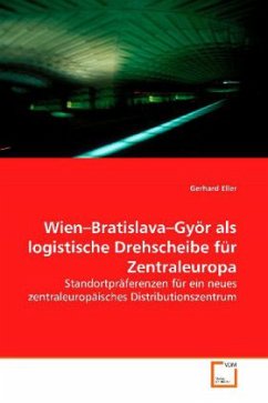 Wien Bratislava Györ als logistische Drehscheibe für Zentraleuropa - Eller, Gerhard