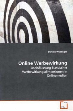 Online Werbewirkung - Wustinger, Daniela