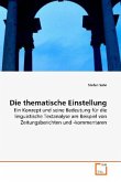 Die thematische Einstellung