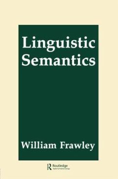 Linguistic Semantics - Frawley, William