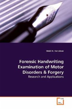 Forensic Handwriting Examination of Motor Disorders - Harralson, Heidi H.