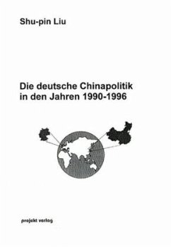 Die deutsche Chinapolitik in den Jahren 1990-1996