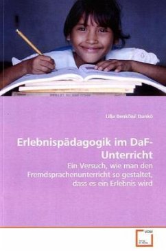 Cover Erlebnispädagogik im DaF-Unterricht