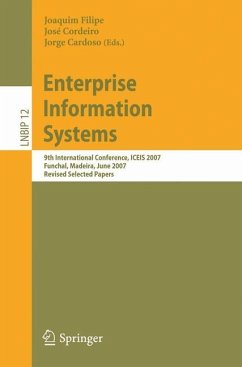 Enterprise Information Systems - Filipe, Joaquim / Cordeiro, Jose / Cardoso, Jorge (Volume editor)