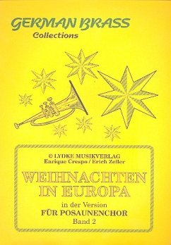 Cover Weihnachten in Europa, für Posaunenchor