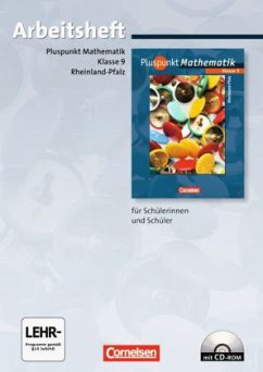 Klasse 9, Arbeitsheft, m. CD-ROM / Pluspunkt Mathematik, Ausgabe Rheinland-Pfalz