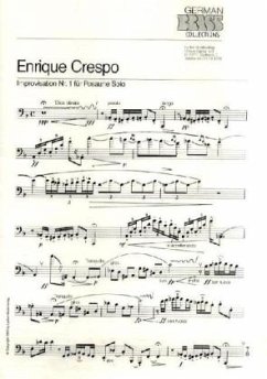 Cover Improvisation Nr.1, für Posaune (Solo)