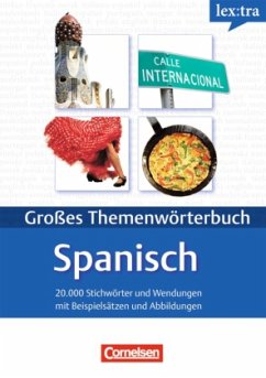 Cover lex:tra - Großes Themenwörterbuch Spanisch