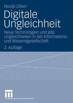 Digitale Ungleichheit - Zillien, Nicole