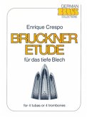 Bruckner Etude, für 4 Tubas oder 4 Posaunen