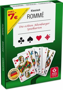 ASS Altenburger 22570071 Kartenspiel Rommé in Stülpdeckelschachtel 