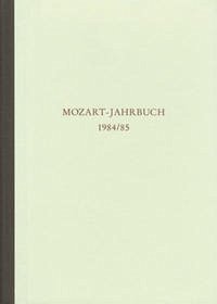 Mozart-Jahrbuch / 1984/85