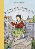 Die Expedition des indischen Sultans an Bord seines Zeitreise-Elefanten