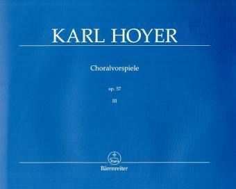 Choralvorspiele op.57, Orgel