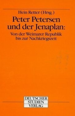 Peter Petersen und der Jenaplan, Von der Weimarer Republik bis zur Nachkriegszeit