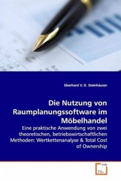 Die Nutzung von Raumplanungssoftware im Möbelhandel - Steinhäuser, Eberhard V. D.