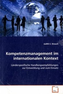 Kompetenzmanagement im internationalen Kontext - Strauch, Judith S.