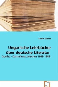 Ungarische Lehrbücher über deutsche Literatur - Mulicza, Katalin