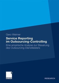 Service Reporting im Outsourcing-Controlling - Weimer, Gero