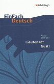 Lieutenant Gustl. EinFach Deutsch Textausgaben