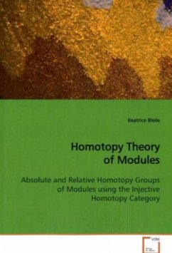 Homotopy Theory of Modules - Bleile, Beatrice