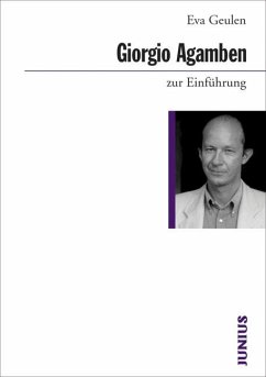 Giorgio Agamben zur Einführung - Geulen, Eva