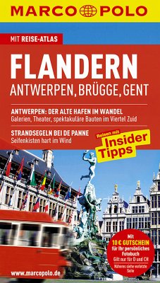 MARCO POLO Reiseführer Flandern, Antwerpen, Brügge, Gent - Sven Claude Bettinger