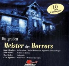 Die großen Meister des Horrors, 10 Audio-CDs