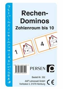 Rechen-Dominos: Zahlenraum bis 10 (Kartenspiel)