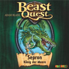 Sepron, König der Meere / Beast Quest Bd.2 (1 Audio-CD) - Blade, Adam