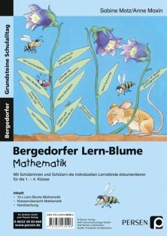 Bergedorfer Lern-Blume Mathematik, 10 Plakate u. 1 Faltbl. - Matz, Sabine;Maxin, Anne