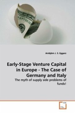 Early-Stage Venture Capital in Europe - The Case of Germany and Italy - Eggerz, Arnbjörn J. S.