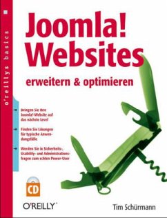 Joomla!-Websites erweitern & optimieren, m. CD-ROM - Schürmann, Tim
